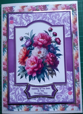 Spring Peonies - 5x7 by Susan Heanes