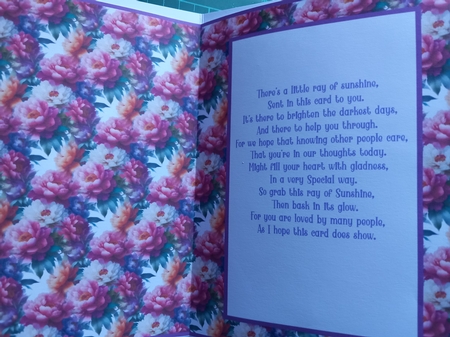 Spring Peonies - Insert by Susan Heanes