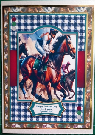 The Jockey - 5x7 by Susan Heanes