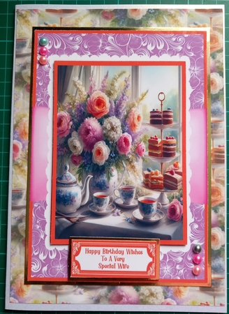 Afternoon Tea - 5x7 by Susan Heanes
