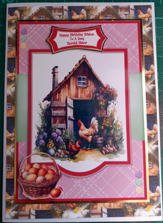The Chicken Coop - 5x7 by Susan Heanes