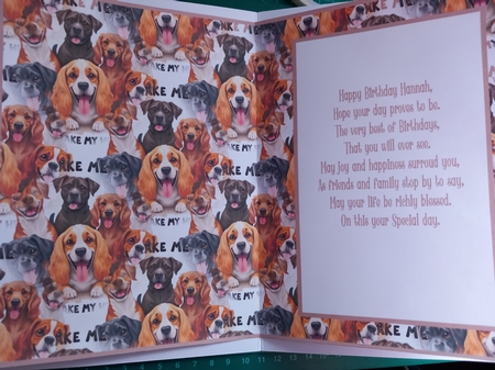 Dogs Make Me Happy - Insert by Susan Heanes