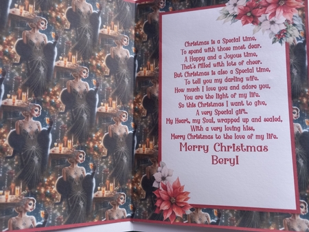 Beautiful Christmas Art Deco - Insert by Susan Heanes