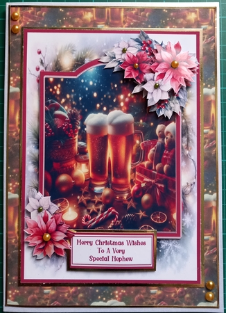Festive Beers - 5x7 by Susan Heanes