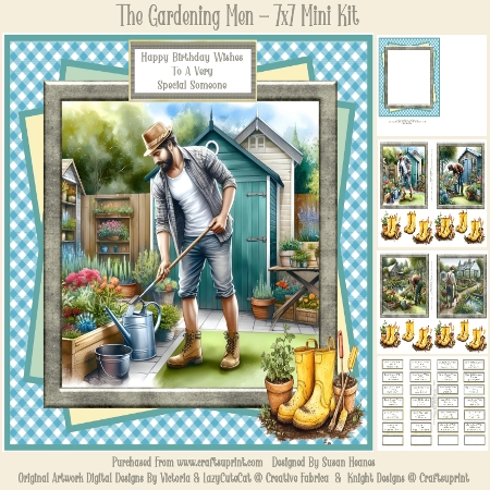 Gardening Men by Susan Heanes