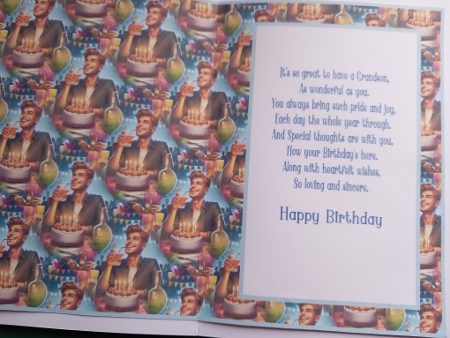 Happy Birthday Wishes Just For You - Insert by Susan Heanes
