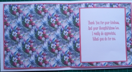 Beautiful Spring Bouquet - 6x6 Insert by Susan Heanes