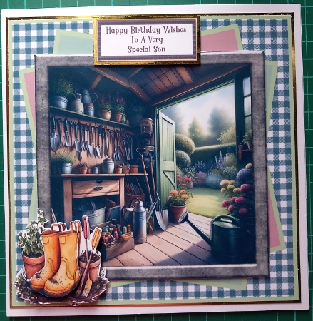 The Garden Shed - 7x7 Mini Kit by Susan Heanes