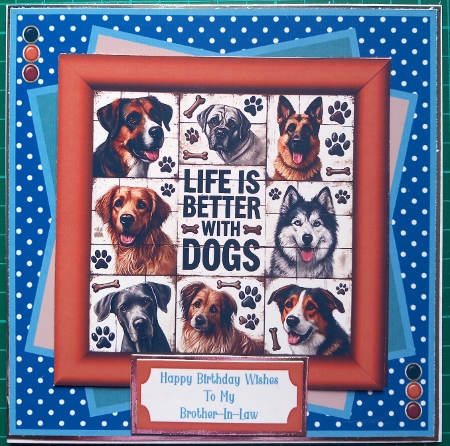Life Is Better With Dogs - 6x6 Mini Kit by Susan Heanes