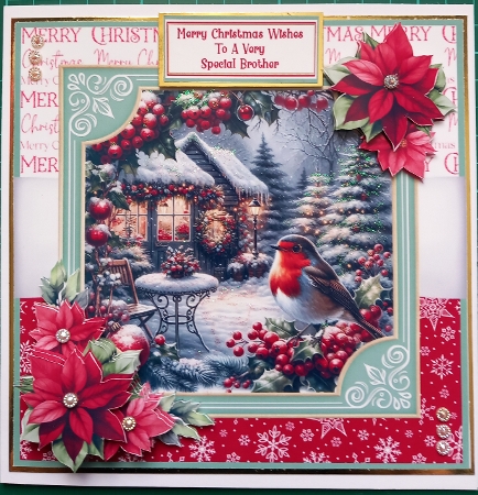 Cosy Winter Garden - 7x7 Mini Kit by Susan Heanes