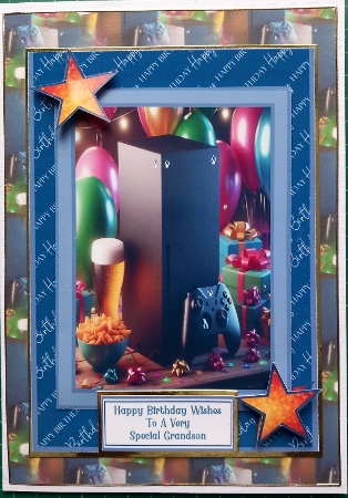 Xbox Gamer Birthday - 5x7 by Susan Heanes