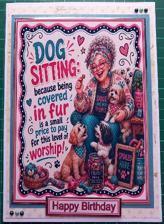 Dog Sitting Mini Kit   by Susan Heanes