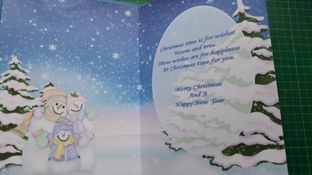 Wishing You Seasons Greetings from the Frosties by Susan Heanes