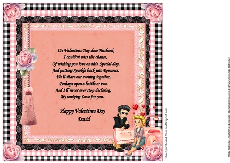 Insert to Compliment Love at First Sight by Susan Heanes