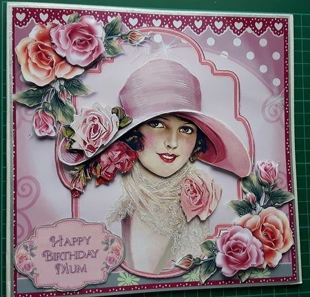 Victorian Lady and Roses Mini Kit by Susan Heanes