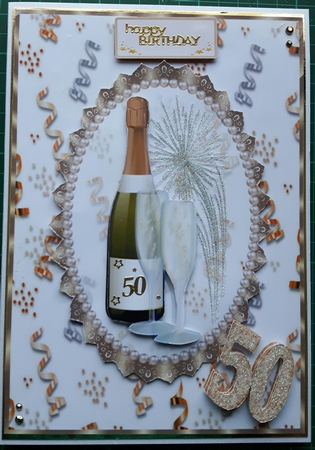 Happy 50th Birthday by Susan Heanes