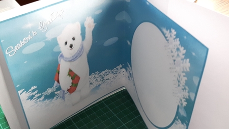 Merry Christmas Little Bear 6x6 by Susan Heanes