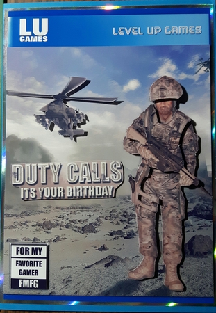 Whats Your Game - Duty Calls (Blue Console) by Susan Heanes