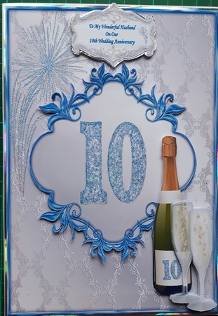 To My Wonderful Husband On Our 10th Wedding Anniversary by Susan Heanes