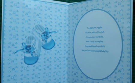 Ten Little Fingers And Ten Little Toes Insert  - Boy by Susan Heanes