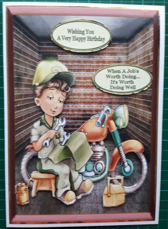 The Motorcycle Mechanic by Susan Heanes