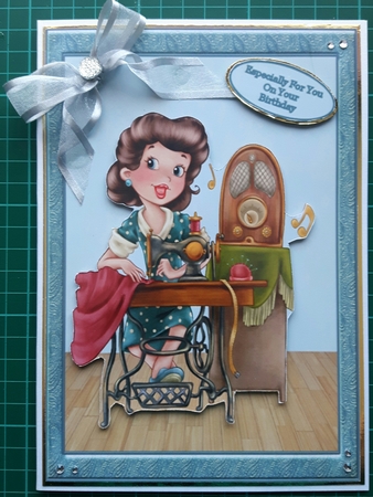Vintage Seamstress by Susan Heanes