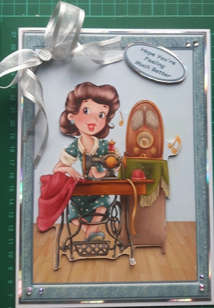Vintage Seamstress by Susan Heanes