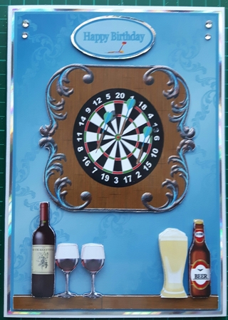 A Game Of Darts And Drinks With Friends by Susan Heanes