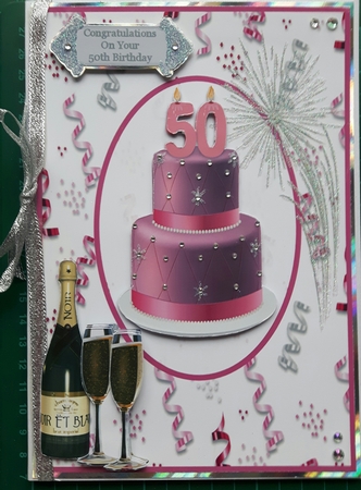 Happy 50th Birthday Celebration by Susan Heanes