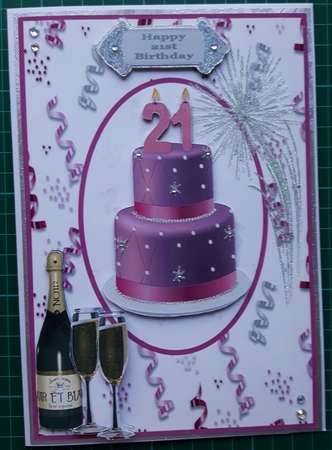 Happy 21st Birthday Celebration by Susan Heanes