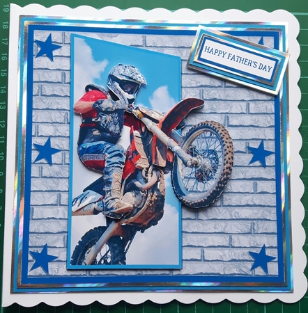 3D DIRT BIKE 6x6 by Susan Heanes