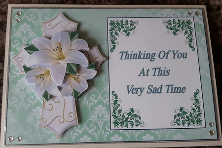 Thinking Of You At This Very Sad Time by Susan Heanes