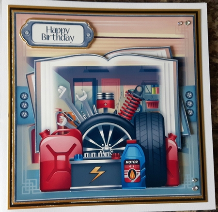 Garage Open Book by Susan Heanes