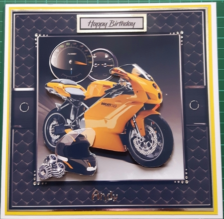 Yellow Racer mini kit by Susan Heanes