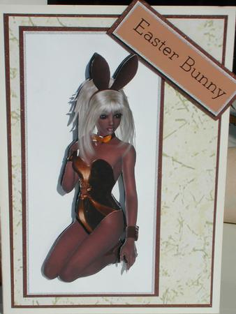 Dads Easter Bunny by Susan Heanes