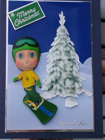 Snowboard Fun by Susan Heanes