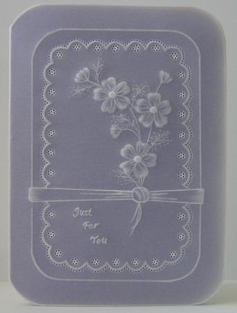 Dainty Flower Spray - Freestyle by Susan McGuirk