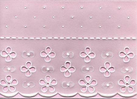 Broderie Anglaise 3 Parchment Card by Susan McGuirk