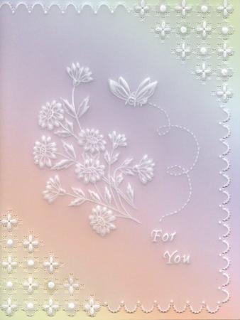 Busy Bee Parchment Card by Susan McGuirk