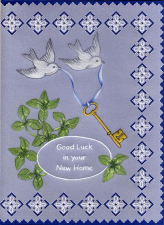 Clover - New Home Parchment Pattern by Susan McGuirk
