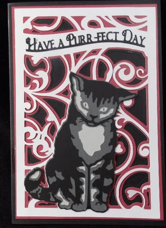 Have a Purr fect Day topper by Susan Mehlbaum