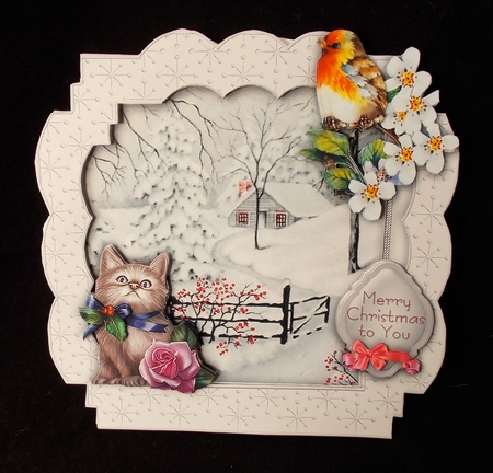 Little Christmas Bird - Snowtime by Susan Mehlbaum