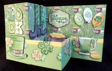 St.Patricks Day Z-FOLD  by Susan Mehlbaum