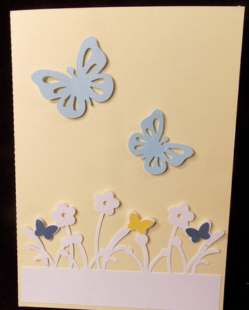 Inside Popup Butterfly Card by Susan Mehlbaum