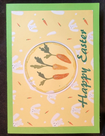 Bunny Easter Basket Pop Up V2 by Susan Mehlbaum