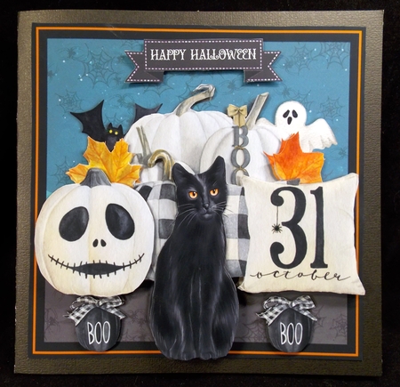 HALLOWEEN CAT by Susan Mehlbaum