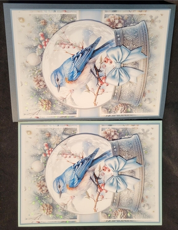 Winter Animals Snow Globe 02 Mini Page Kit by Susan Mehlbaum