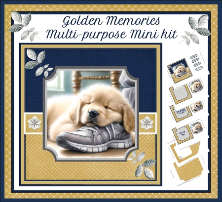 Sleepy Pups 3 by Susan Mehlbaum