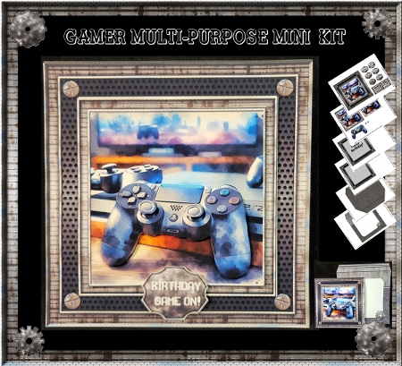 6x6 Playstation 1 - Illustrations for Cardmakers & Designers  by Susan Mehlbaum