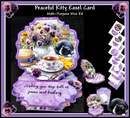 perfect pansies and pussycats by Susan Mehlbaum